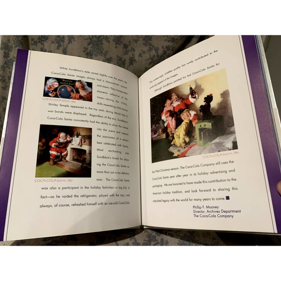 'Twas the Night Before Christmas ft a COCA-COLA Santa Tribute 2001 Hallmark - Picture 9 of 9